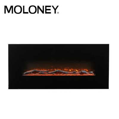 60inch Luxury Wall Fireplace Heater Temperature Adjusted Overheating Protector